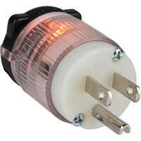 Main product image for 3-Prong AC Plug with Built-In Light110-302